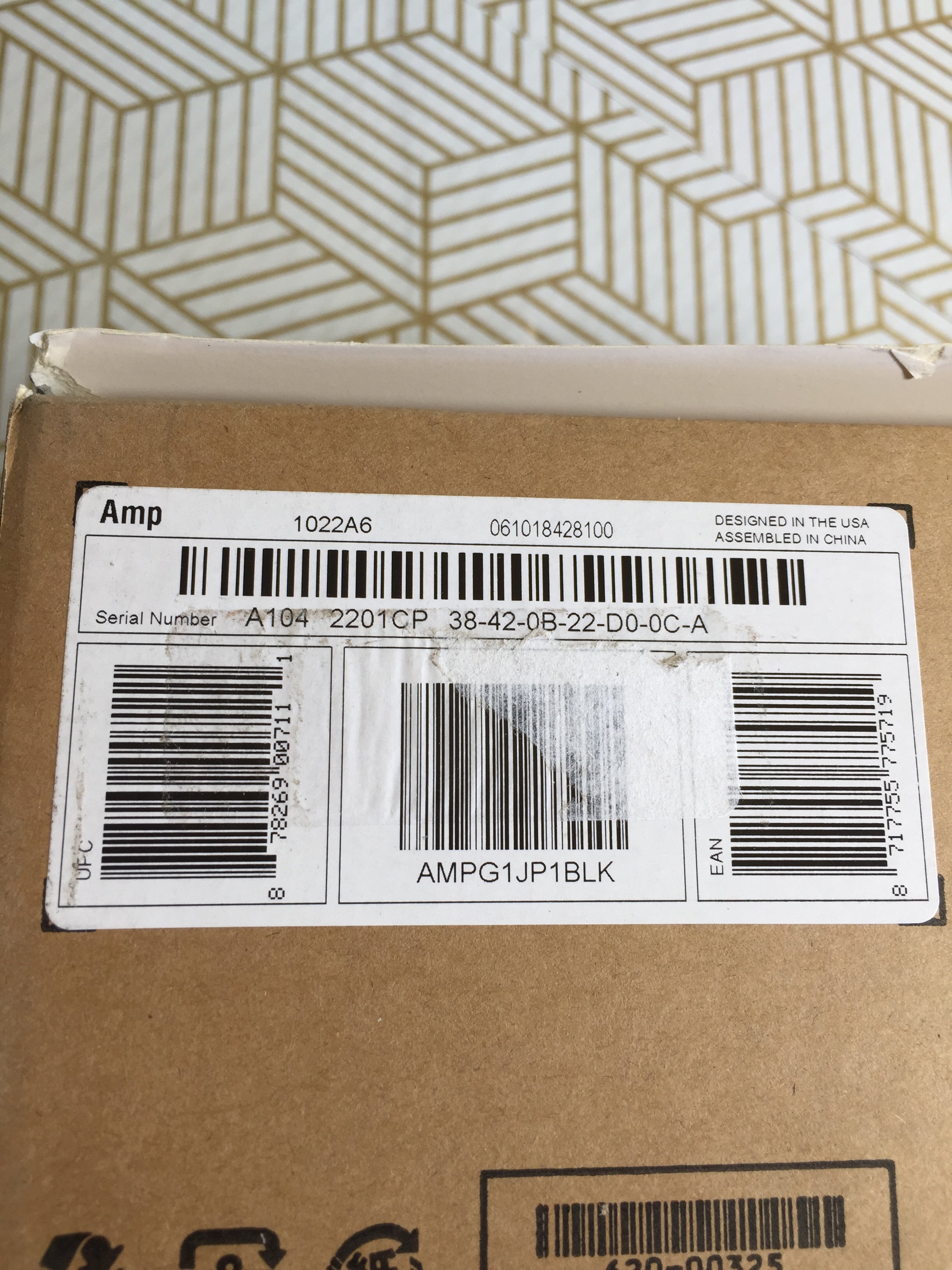 Sonos Wireless Amplifier AMPG1JP1BLK Network Audio Amp Airplay *TESTED* (7884731023598)
